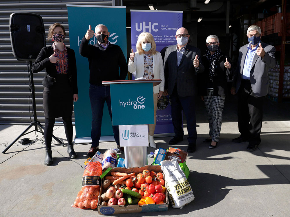 Hydro One partners with Feed Ontario