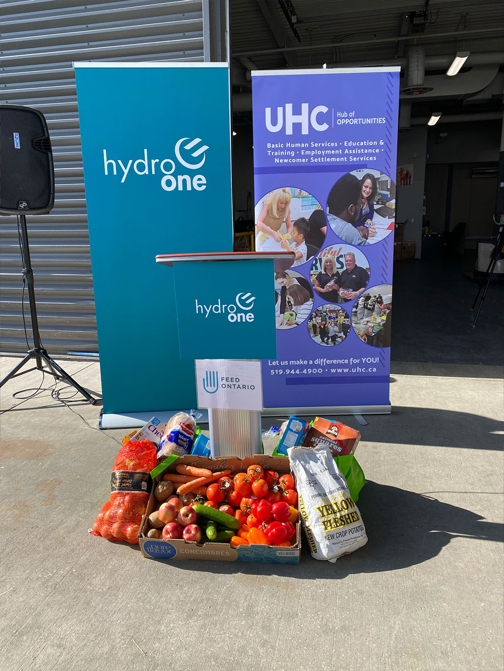 Hydro One partners with Feed Ontario